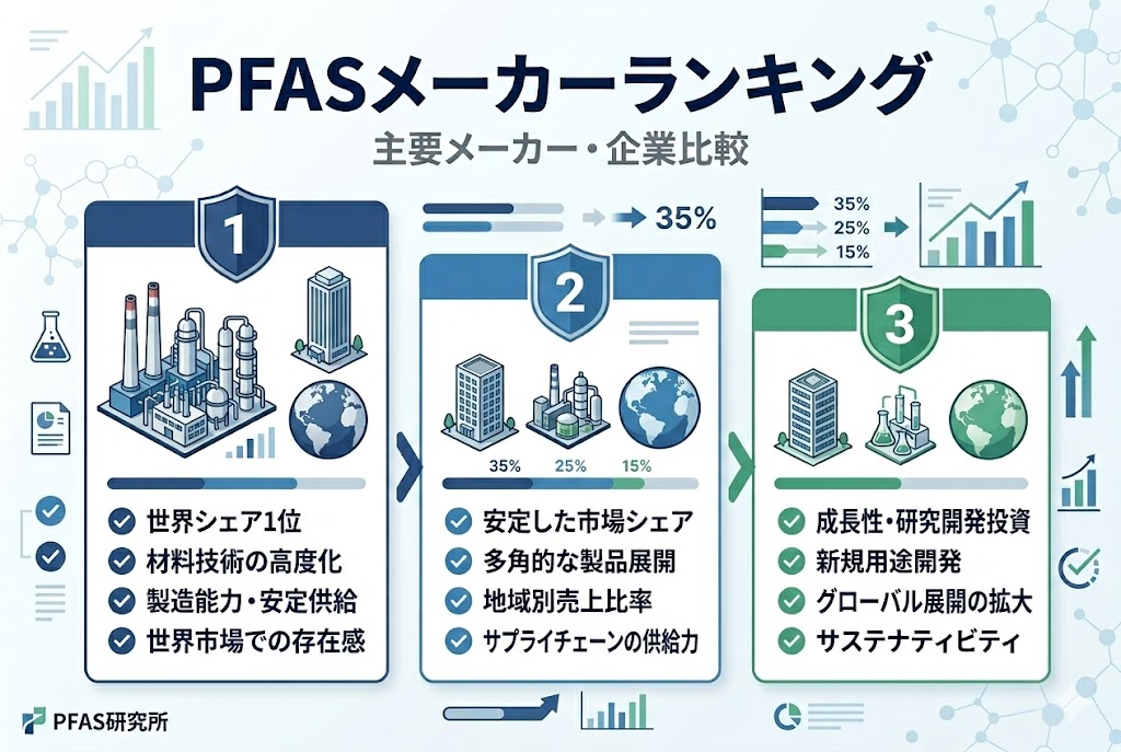 PFASメーカーランキング
