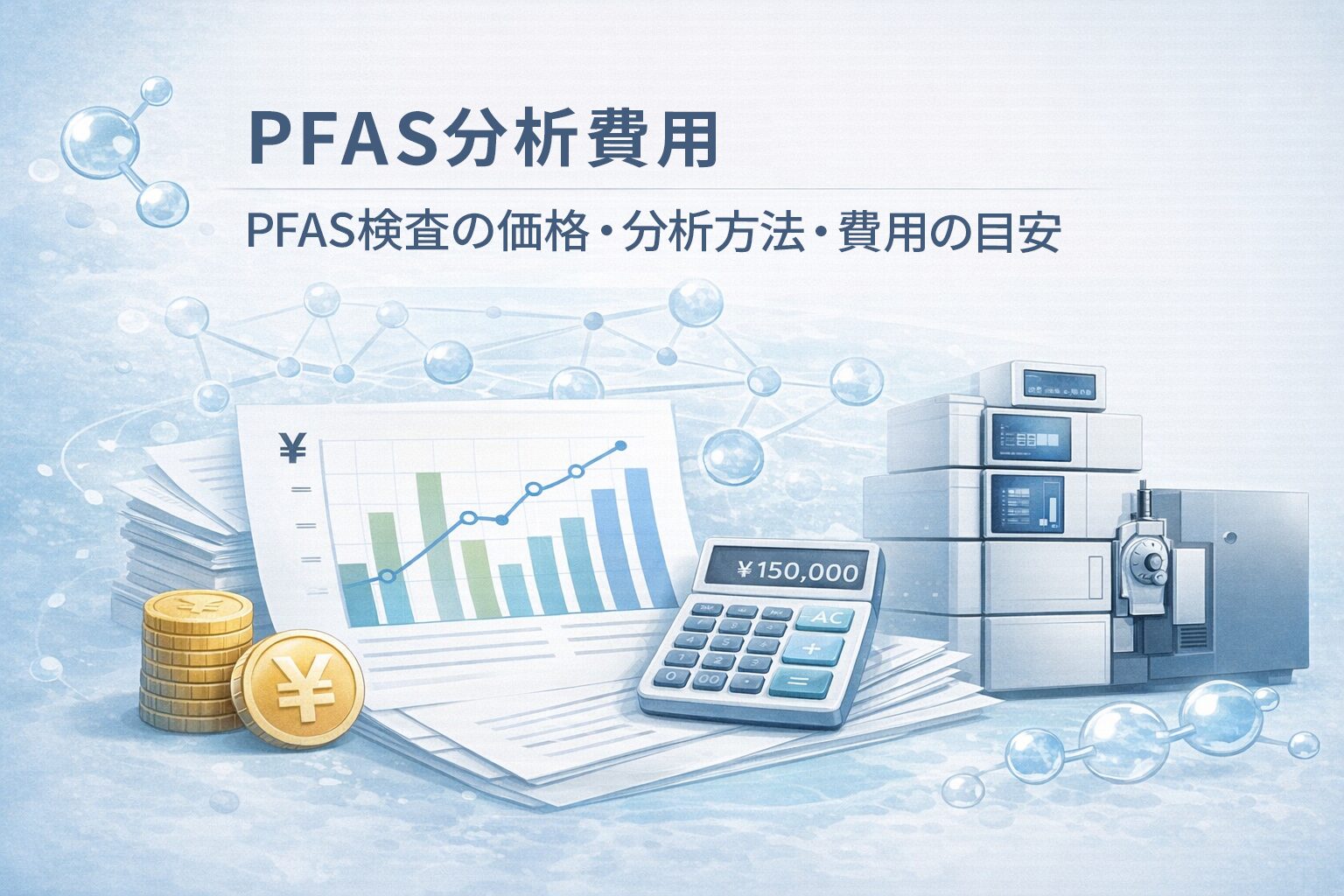 PFAS分析費用｜PFAS検査の価格・分析方法・費用の目安