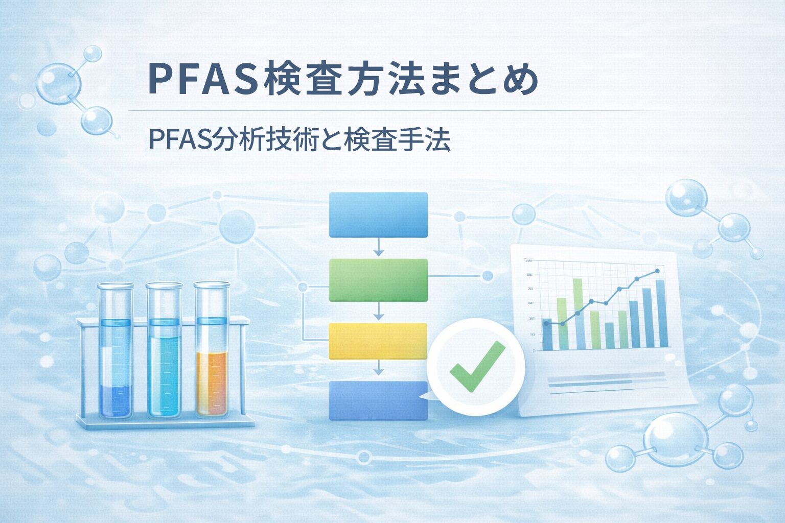 PFAS検査方法まとめ｜PFAS分析技術と検査手法