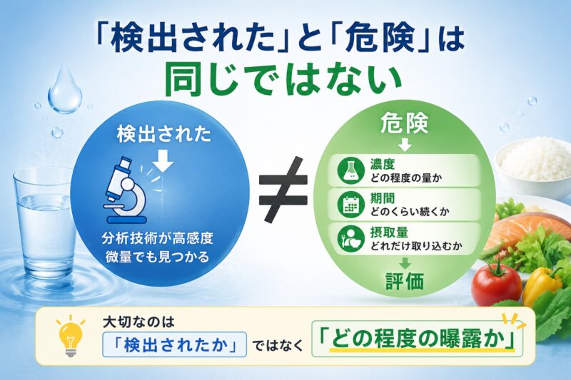 PFASと食品｜魚・農作物・包装材への影響は？口に入る経路と過度に怖がらないための整理【2026年版】