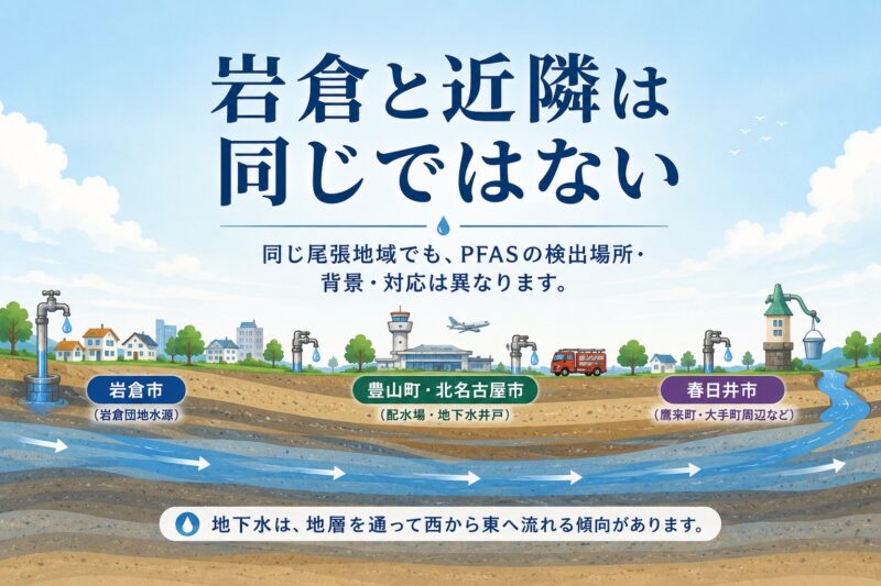 【2026年版】愛知県岩倉市のPFAS問題を徹底整理｜数値・現在の対応・「なぜここで？」まで